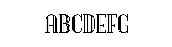 DebonairInlineNF  Free Fonts Download