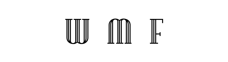 DebonairInlineNF  Free Fonts Download