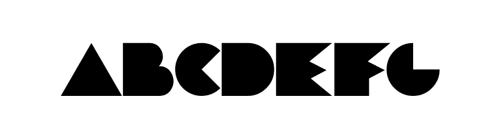 Chainsaw Geometric  Free Fonts Download