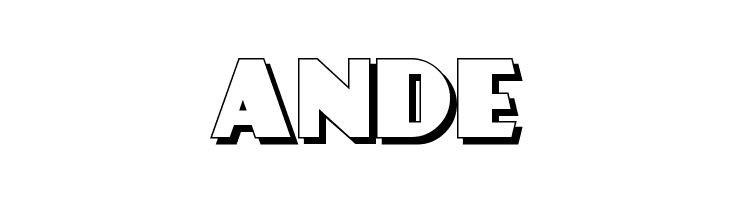 DayPosterShadowNF  Free Fonts Download