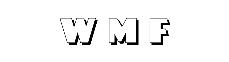 DayPosterShadowNF  Free Fonts Download