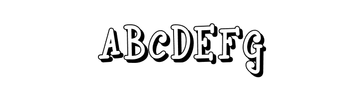 Boyz R Gross NF Shadow  Free Fonts Download