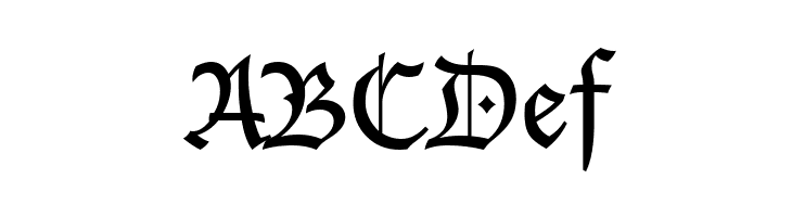 Lucida Blackletter  Free Fonts Download