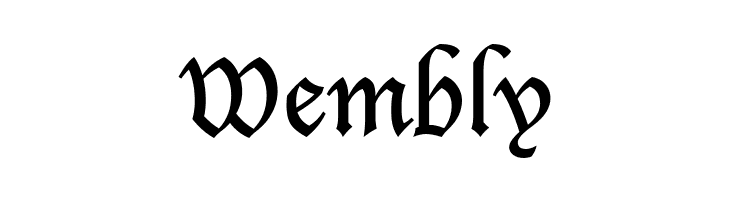 Lucida Blackletter  Free Fonts Download