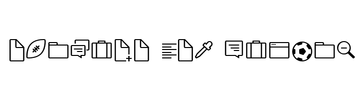 Icon-Works Regular  Free Fonts Download