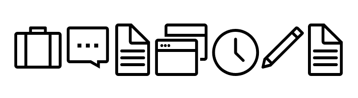 Icon-Works Regular  Free Fonts Download