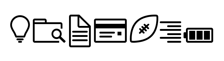 Icon-Works Regular  Free Fonts Download