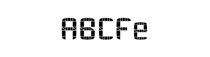 20SEVEN  Free Fonts Download