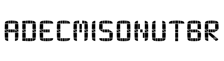 20SEVEN  Free Fonts Download