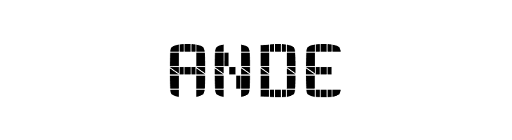 20SEVEN  Free Fonts Download