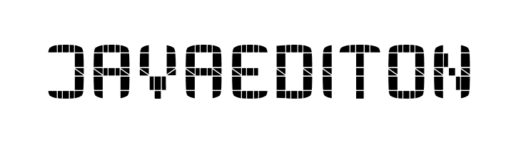 20SEVEN  Free Fonts Download