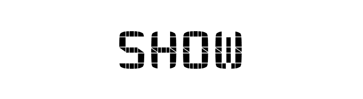 20SEVEN  Free Fonts Download