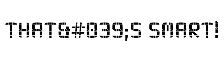 20SEVEN  Free Fonts Download