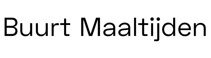 Buurt%2BMaaltijden Space Grotesk Regular Font