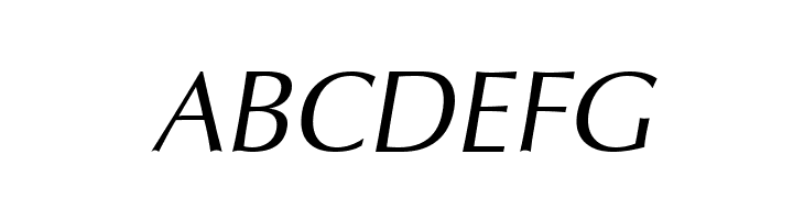 Vera Humana 95 Italic  Free Fonts Download