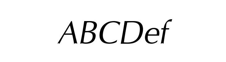 Vera Humana 95 Italic  Free Fonts Download