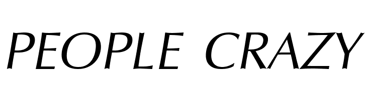 Vera Humana 95 Italic  Free Fonts Download