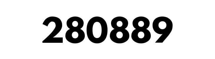 280889 League Spartan Regular Font