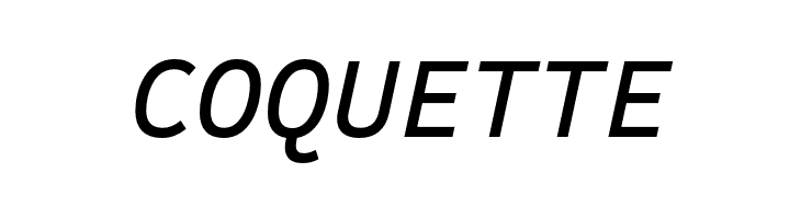 Sometype Mono Medium Italic  Free Fonts Download