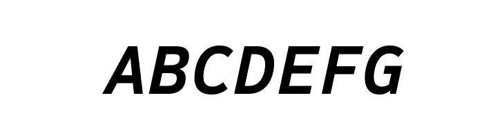 Sometype Mono Bold Italic  Free Fonts Download