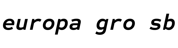 Sometype Mono Bold Italic  Free Fonts Download
