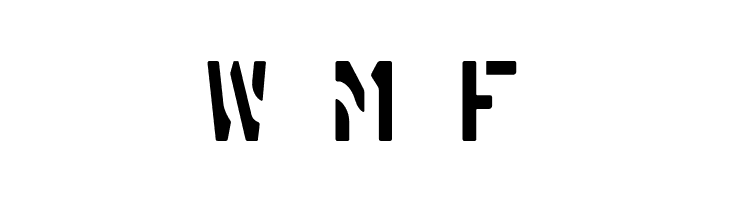 Marsh Stencil Regular  Free Fonts Download
