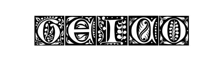 Christensen Caps Regular  Free Fonts Download