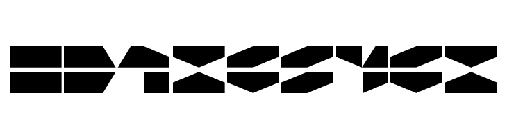 LDR HEXATRON Regular  Free Fonts Download