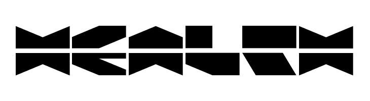 LDR HEXATRON Regular  Free Fonts Download