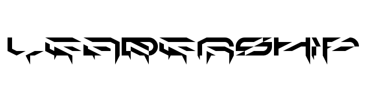 LDR#6 Regular  Free Fonts Download