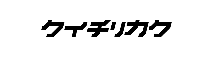 SynthekKana LDR  Free Fonts Download