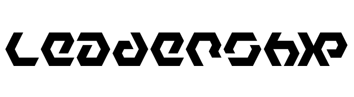 Hexample LDR Regular  Free Fonts Download