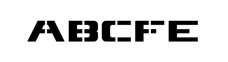 4KSTNCL Regular  Free Fonts Download