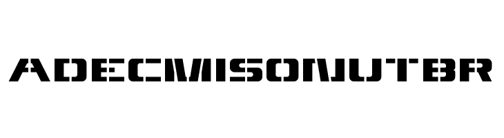 4KSTNCL Regular  Free Fonts Download