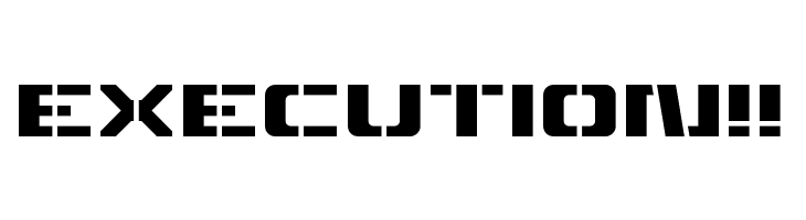 4KSTNCL Regular  Free Fonts Download