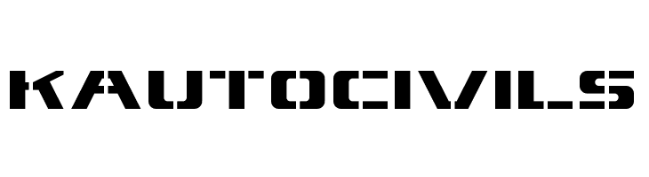 4KSTNCL Regular  Free Fonts Download