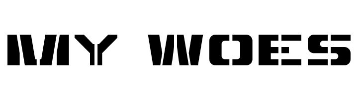 4KSTNCL Regular  Free Fonts Download