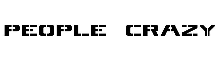 4KSTNCL Regular  Free Fonts Download