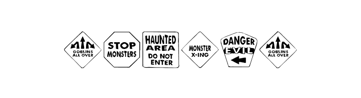 KR Halloween Signs One  Free Fonts Download