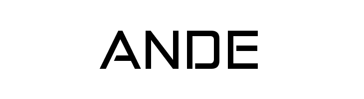 Anita  Semi-square  Free Fonts Download