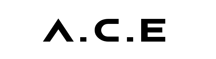 A.C.E AIRBORNE GP Font