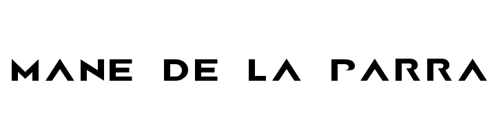MANE%2BDE%2BLA%2BPARRA AIRBORNE GP Font