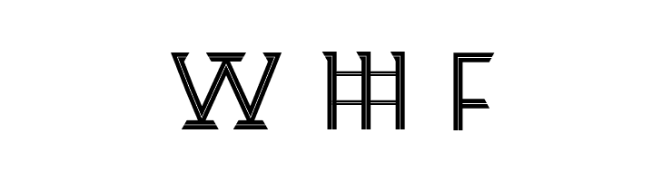 Runic Sans Inline  Free Fonts Download