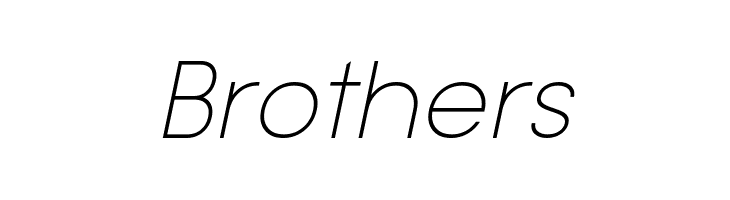 Typo Gotika Light Demo Italic  Free Fonts Download