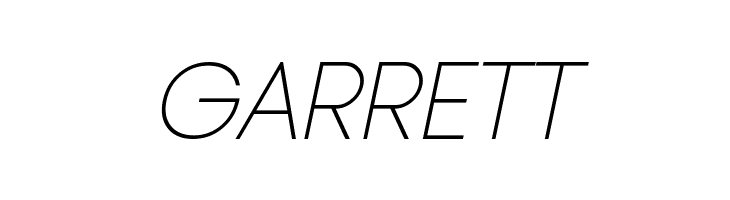 Typo Gotika Light Demo Italic  Free Fonts Download