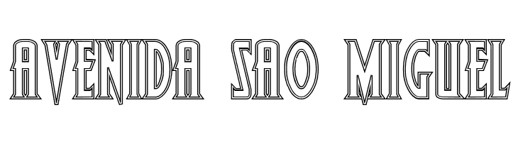 Wolf's Bane Bold Outline  Free Fonts Download