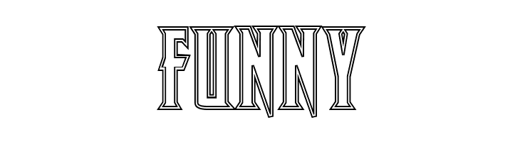 Wolf's Bane Bold Outline  Free Fonts Download