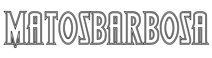 Wolf's Bane Bold Outline  Free Fonts Download