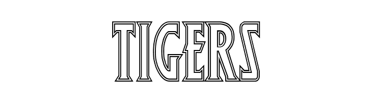 Wolf's Bane Bold Outline  Free Fonts Download