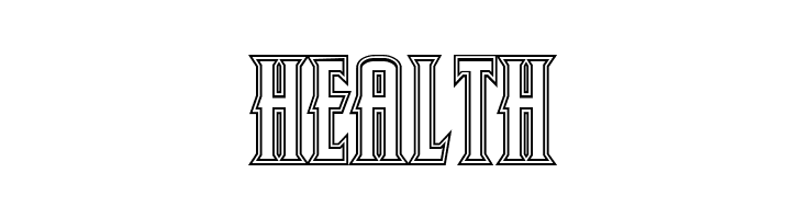 Wolf's Bane Bold Outline  Free Fonts Download